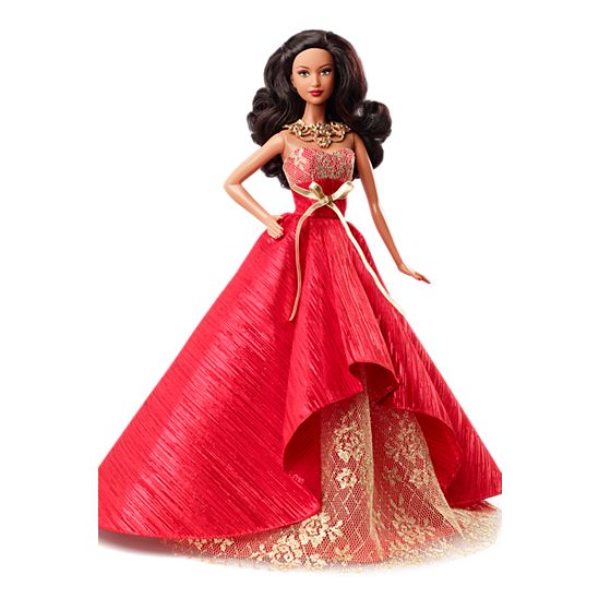 2014 Holiday Barbie Ornament African-American - bao 123 - asdkljalskjda